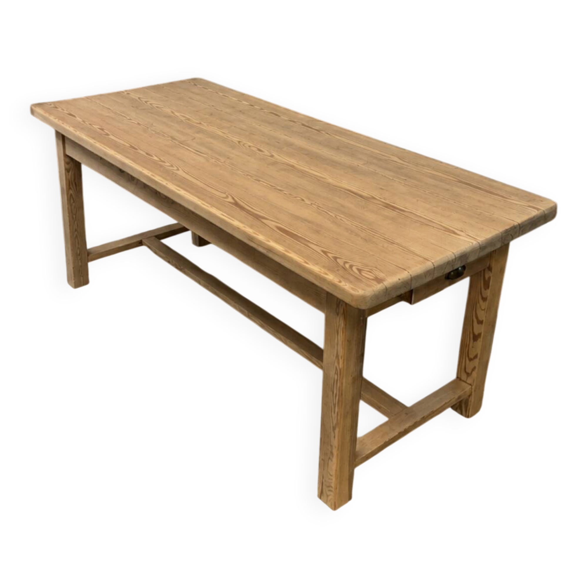 Solid pine farmhouse table