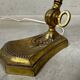 Art nouveau table lamp – flower