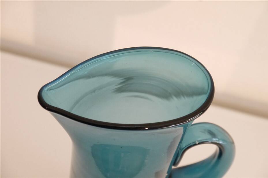 Danish glass carafe by Per Lukten 1970