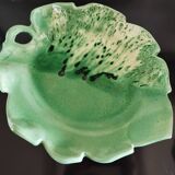 Plate, fruit bowl or leaf-shaped catchall Vallauris
