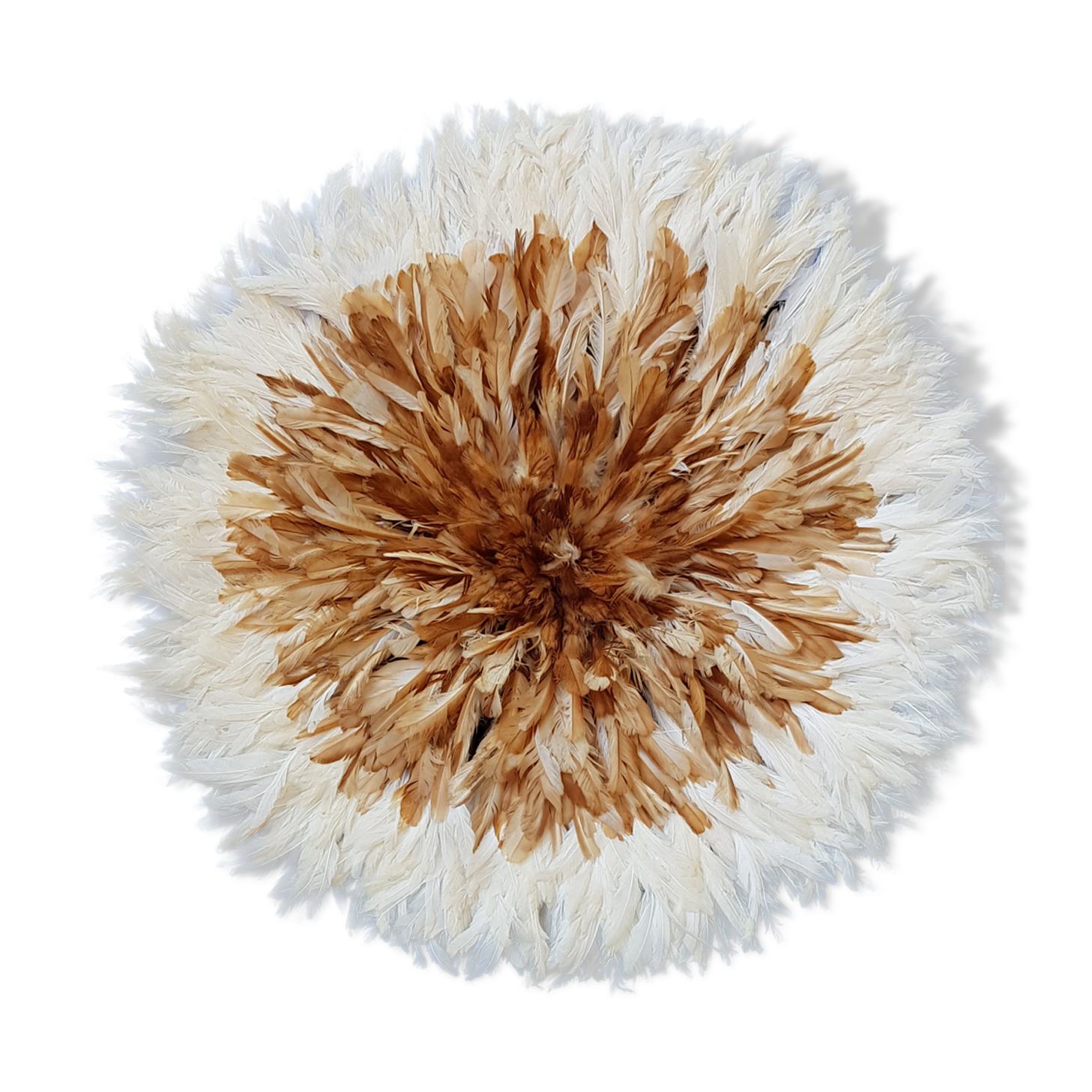 Juju hat beige and white 70cm