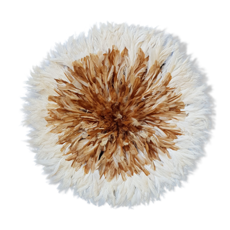 Juju hat beige and white 70cm