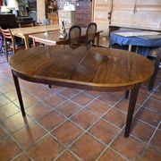 Table scandinave extensible en palissandre des années 60