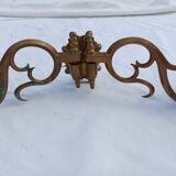 Pair of Bronze Candlesticks with 2 Arms of Lights