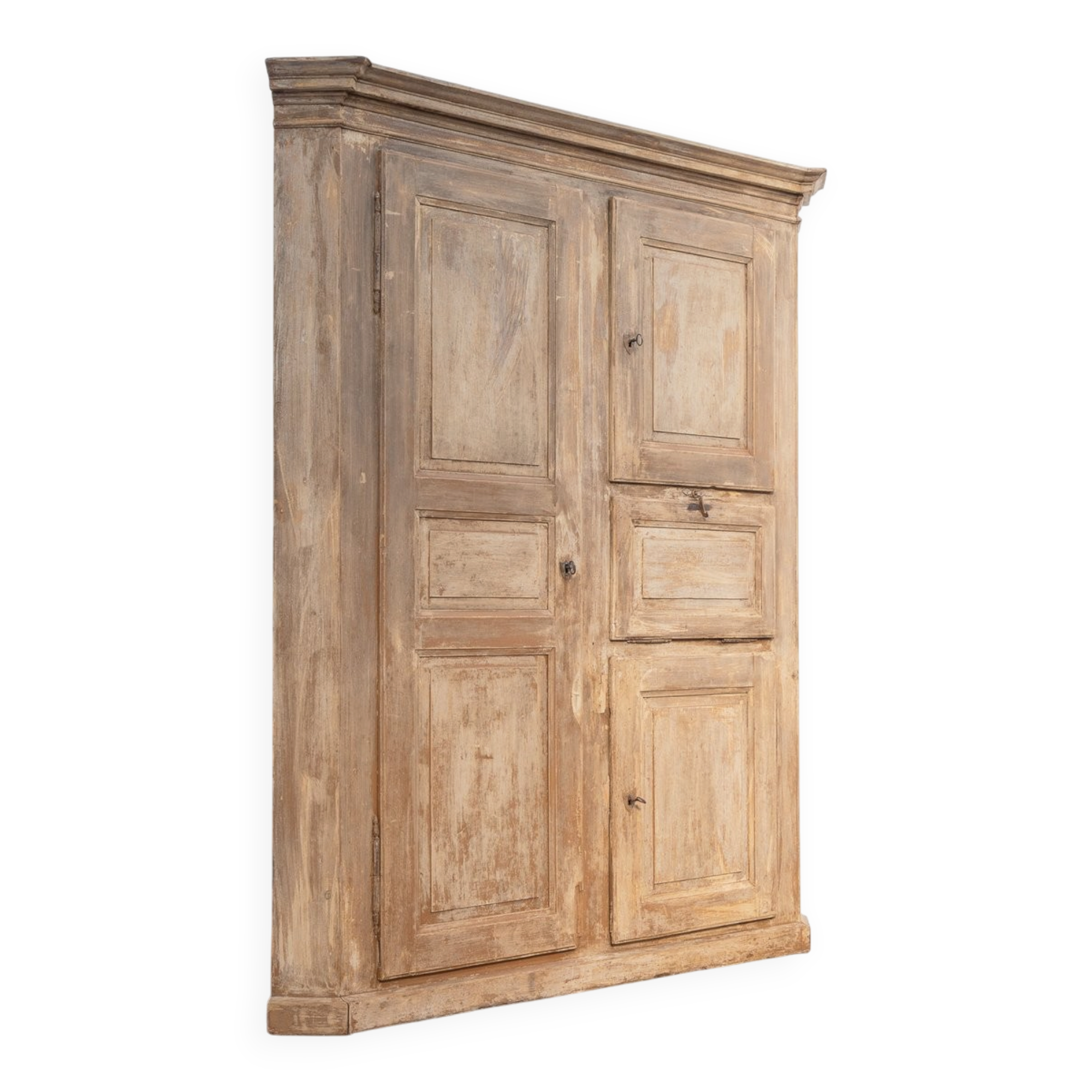 Antique Wooden Corner Cabinet, 1880