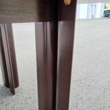 Mim table or large desk in rosewood and veneer Circa 1980