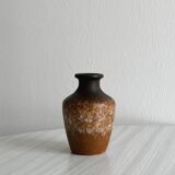 Small decorative vase in glazed ceramic