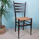 Wooden and rope chair