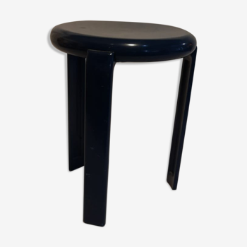 Tabouret bleu stool Metalplastica Lucchese