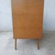 Vintage dresser rattan compass feet