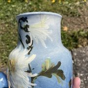 Fireplace set of vases in earthenware Montigny sur Loing