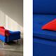 Vintage Mid-Century Danish Memphis Design Sofa Diva Daybed by G. Olsen