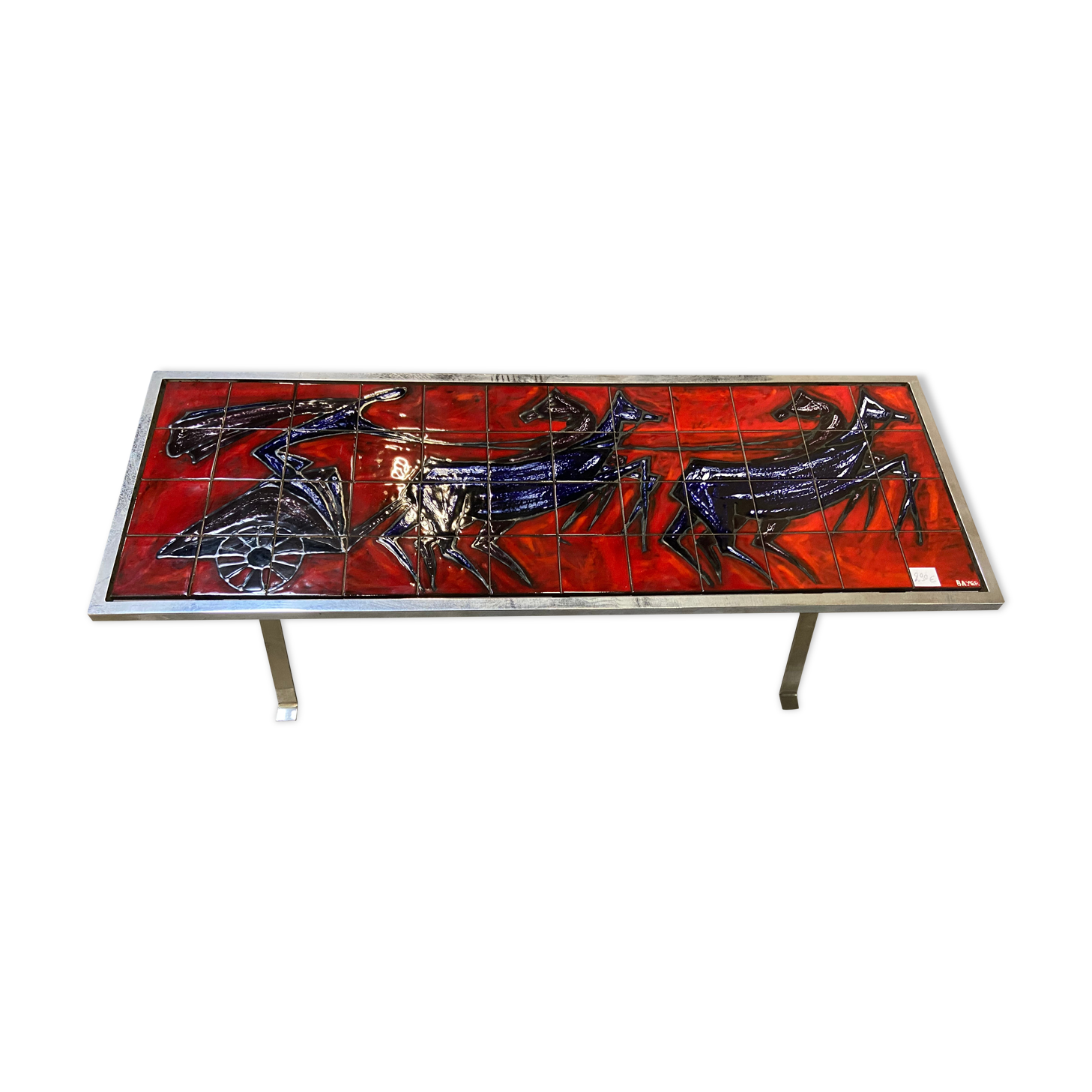 Ceramic coffee table by André Bayer