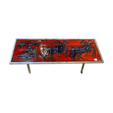 Ceramic coffee table by André Bayer