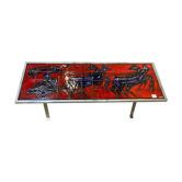 Ceramic coffee table by André Bayer