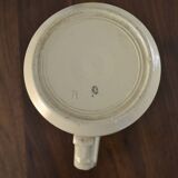 Pitcher in white earthenware