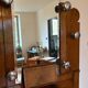 50s cloakroom coat rack