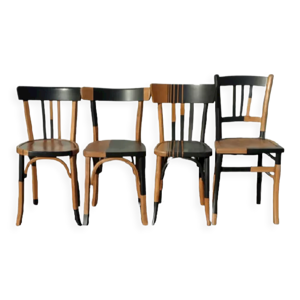 Ensemble chaises bistrot