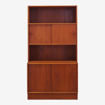 Teak bookcase, Danish design, 1960s, production: Denmark