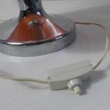 Vintage pink and silver lamp