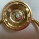 Brass towel rack made in France