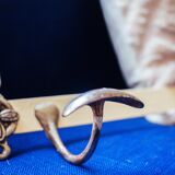 Porte manteau en fer forgé ancien