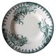 Hollow dish in Earthenware "IRIS" — Manufacture of Saint-Amand
