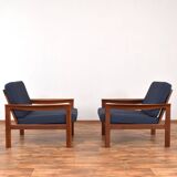 Fauteuils Mid-Century en Teck par Arne Vodder pour Komfort, Danemark, 1960s