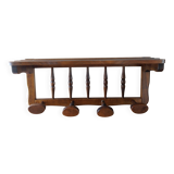 Patère à quatre têtes avec étagère, porte chapeaux/années  50-60