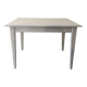 Wooden table, white patina