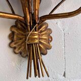 Vintage wall lamp / wall lamp in sheaf of wheat