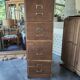 Classeur ancien en bois