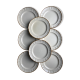 Assiettes faïence ancienne italienne