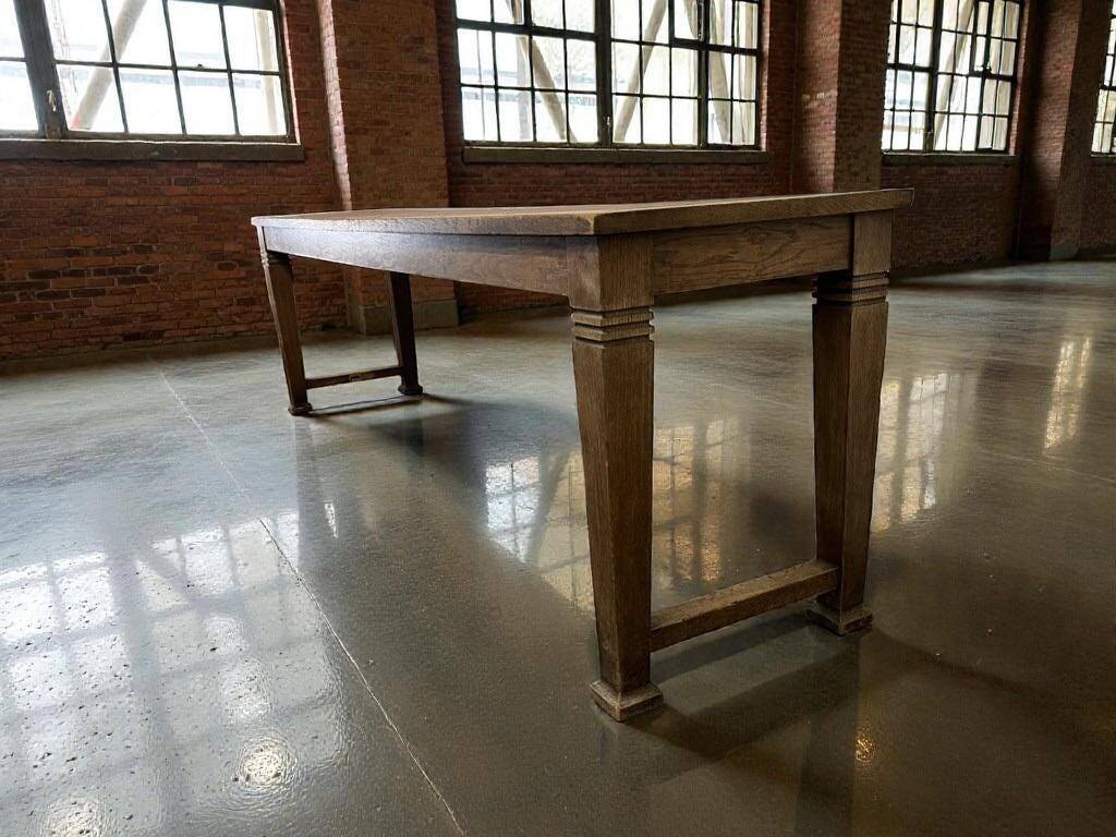 XL Vintage Wooden Dining/Console Table