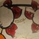 Light / art deco suspension in enamelled glass – signed lemiere