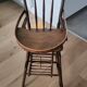 Antique baby high chair