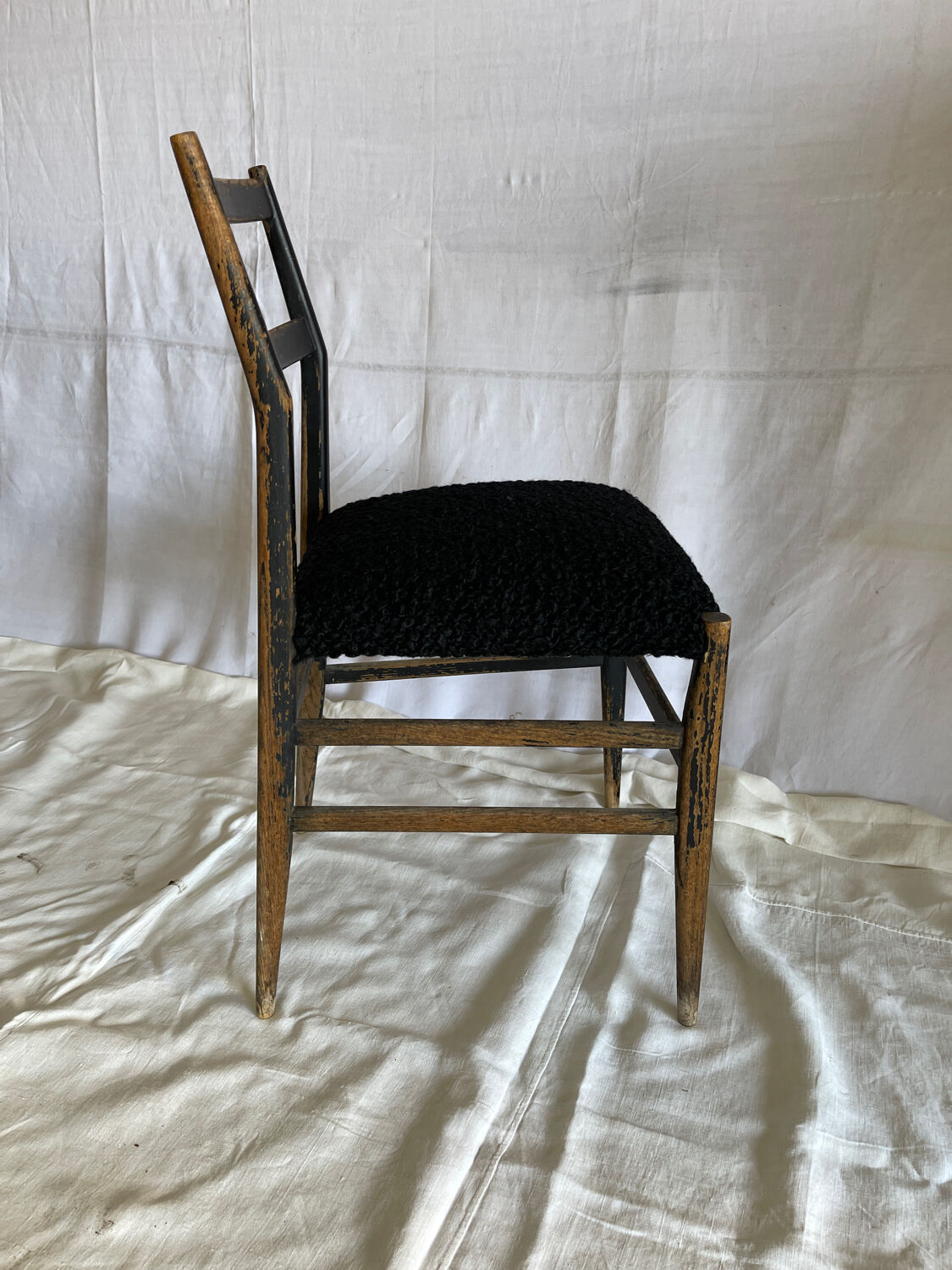4 chaises vintage italienne