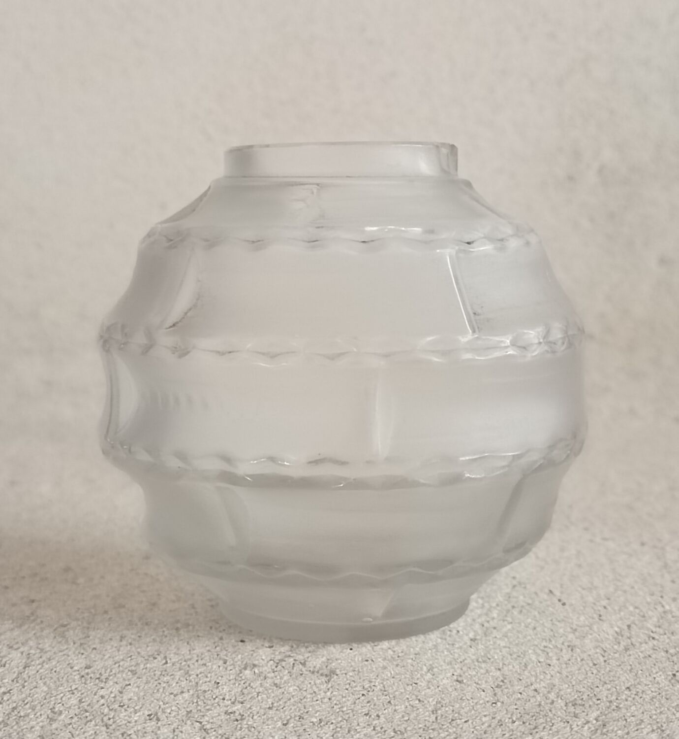 Art deco ball vase