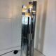 Lampadaire cubique Sciolari de style moderniste italien du milieu du siècle par G