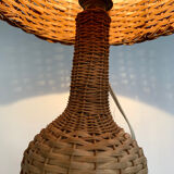 Rattan lamp