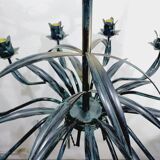 10-light leaf chandelier