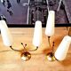 Paire de lampes Arlus années 50