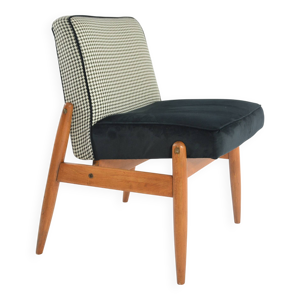 Chauffeuse en bois et - tissu