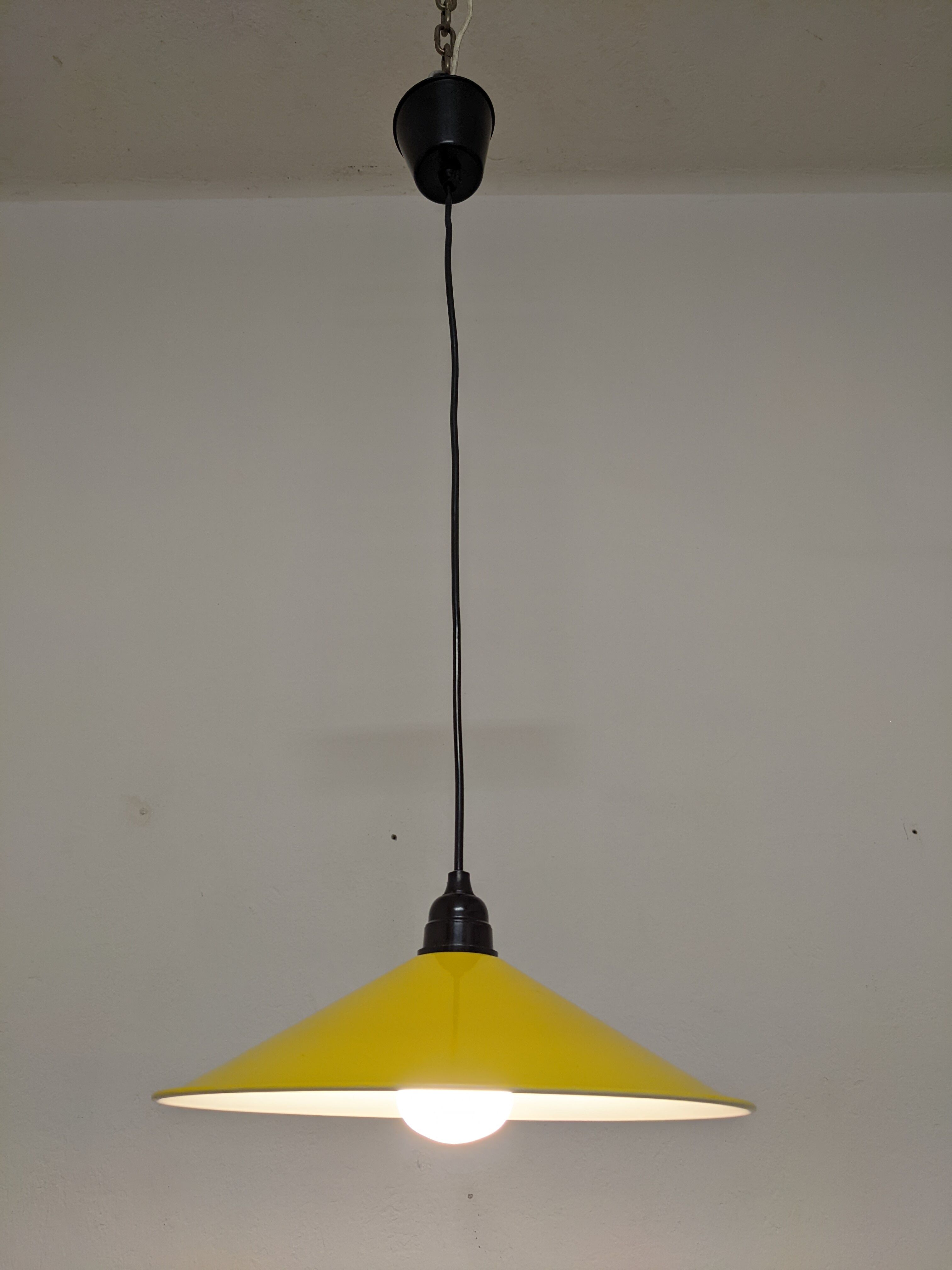 Hanging lamp from the 70/80