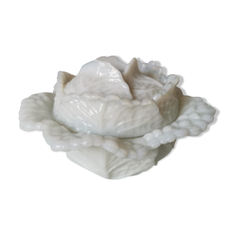 Bonbonnière form opaline cabbage
