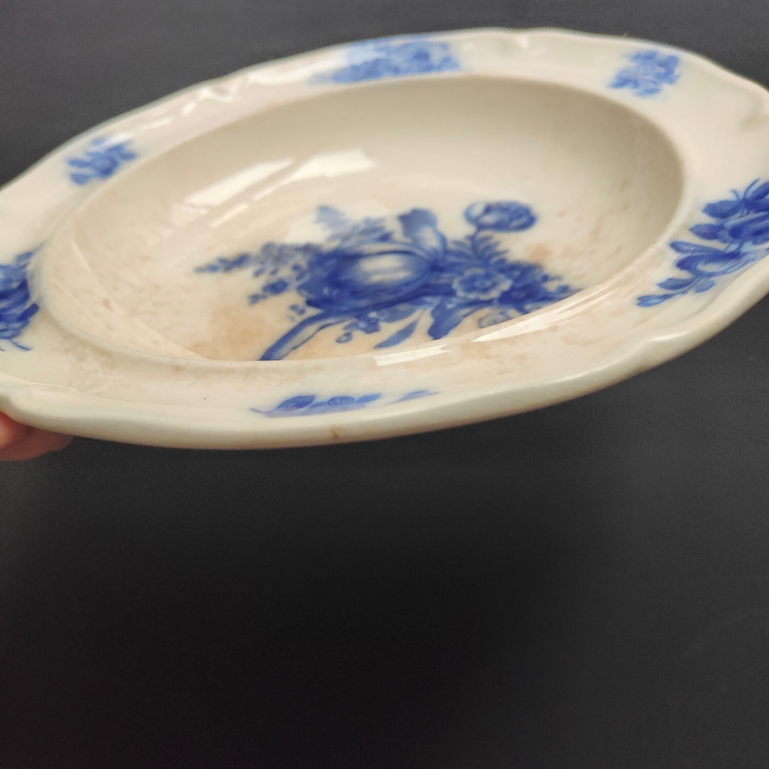 Plat ancien Villeroy et Boch Mettlach