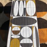 Table basse Roger Capron modèle Ellipses 1955