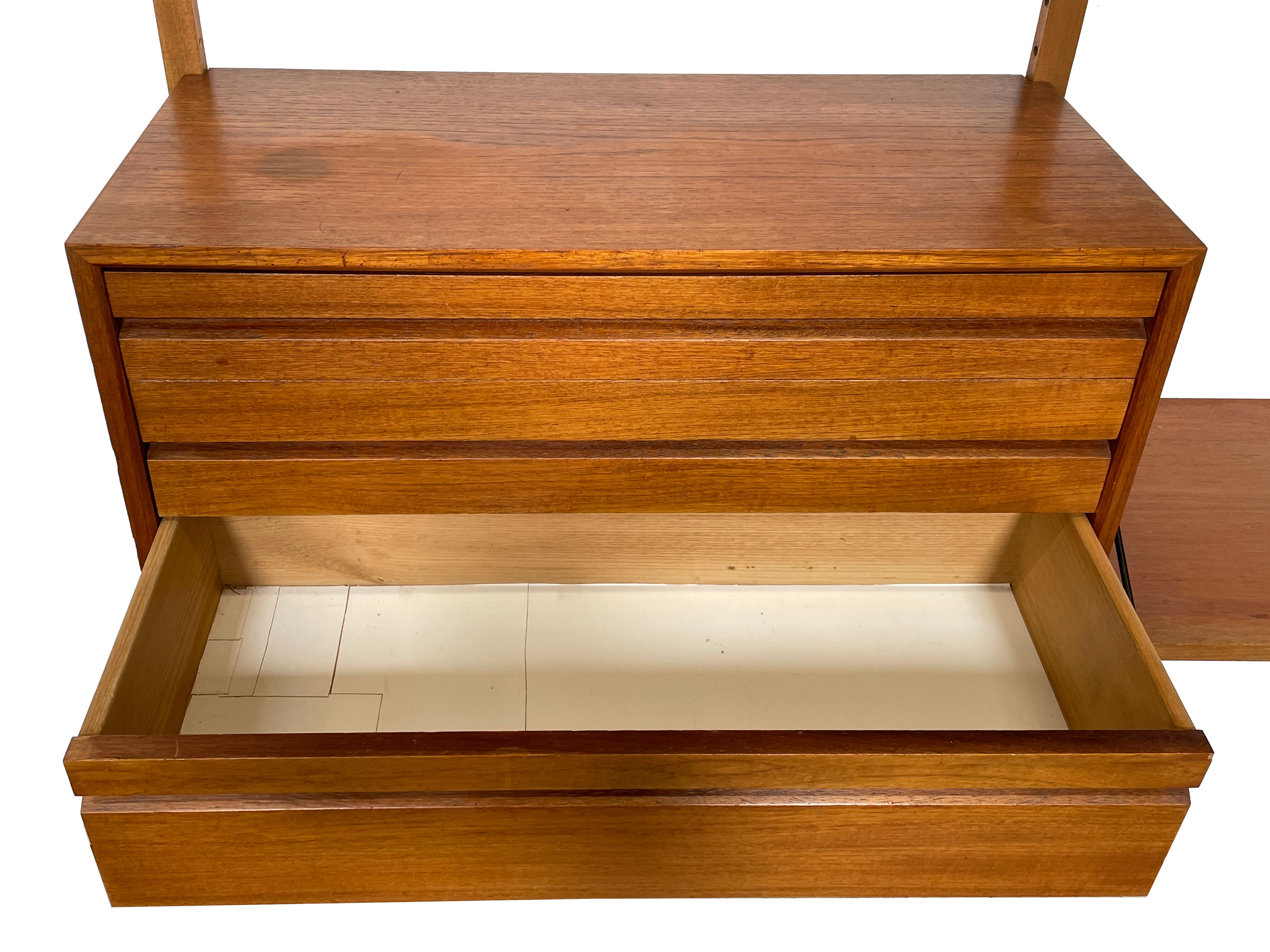 Vintage Poul Cadovius Royal System wall system wall unit