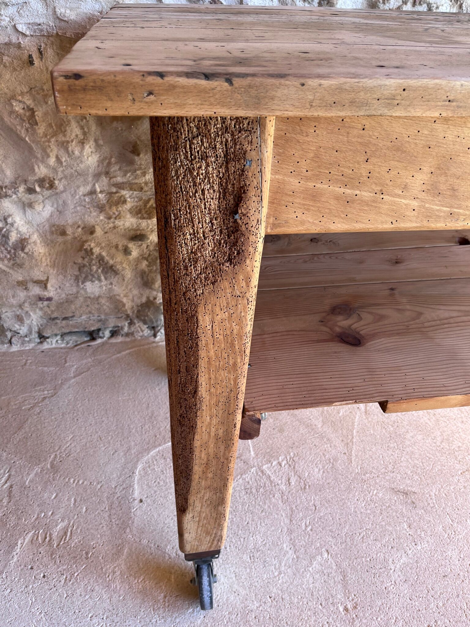 Old kitchen island/central workbench