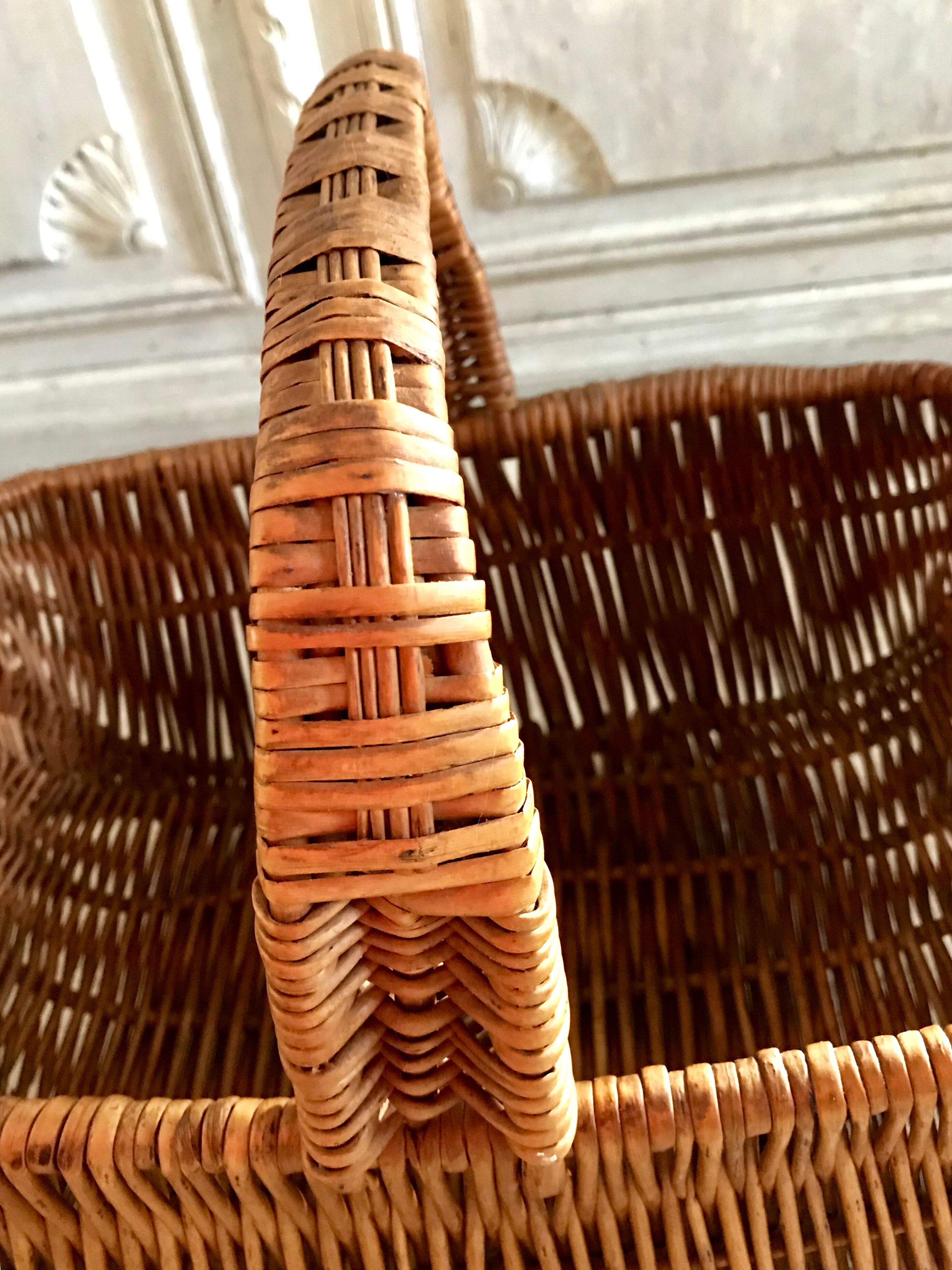 70's wicker basket